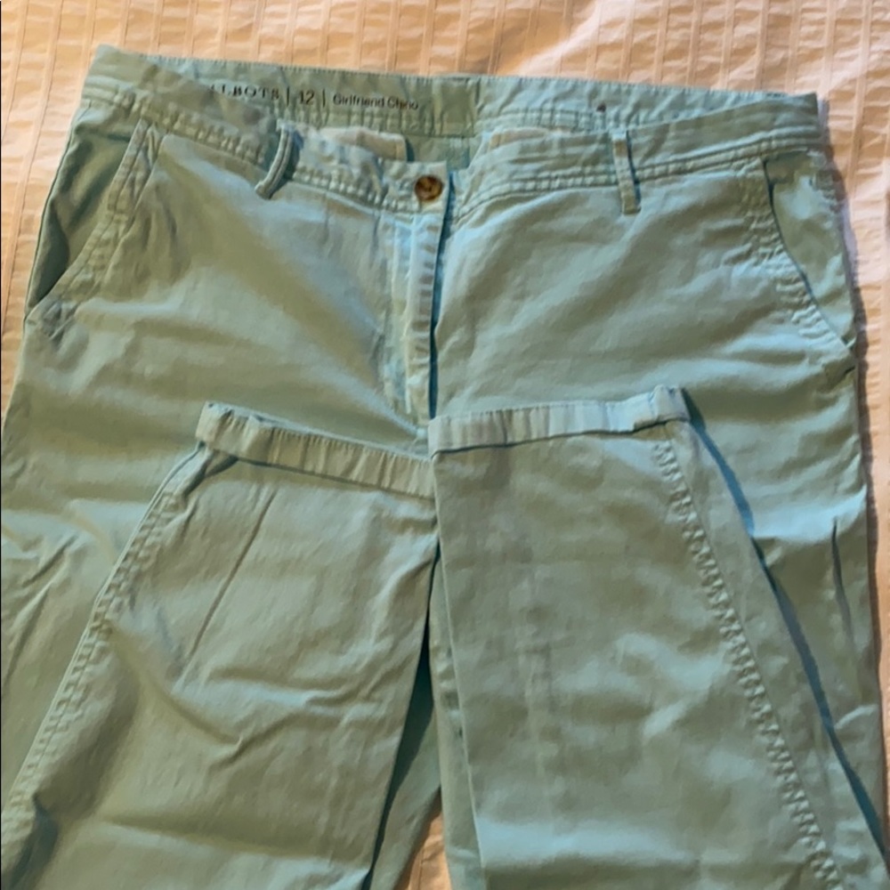 Marine blue girlfriend chinos